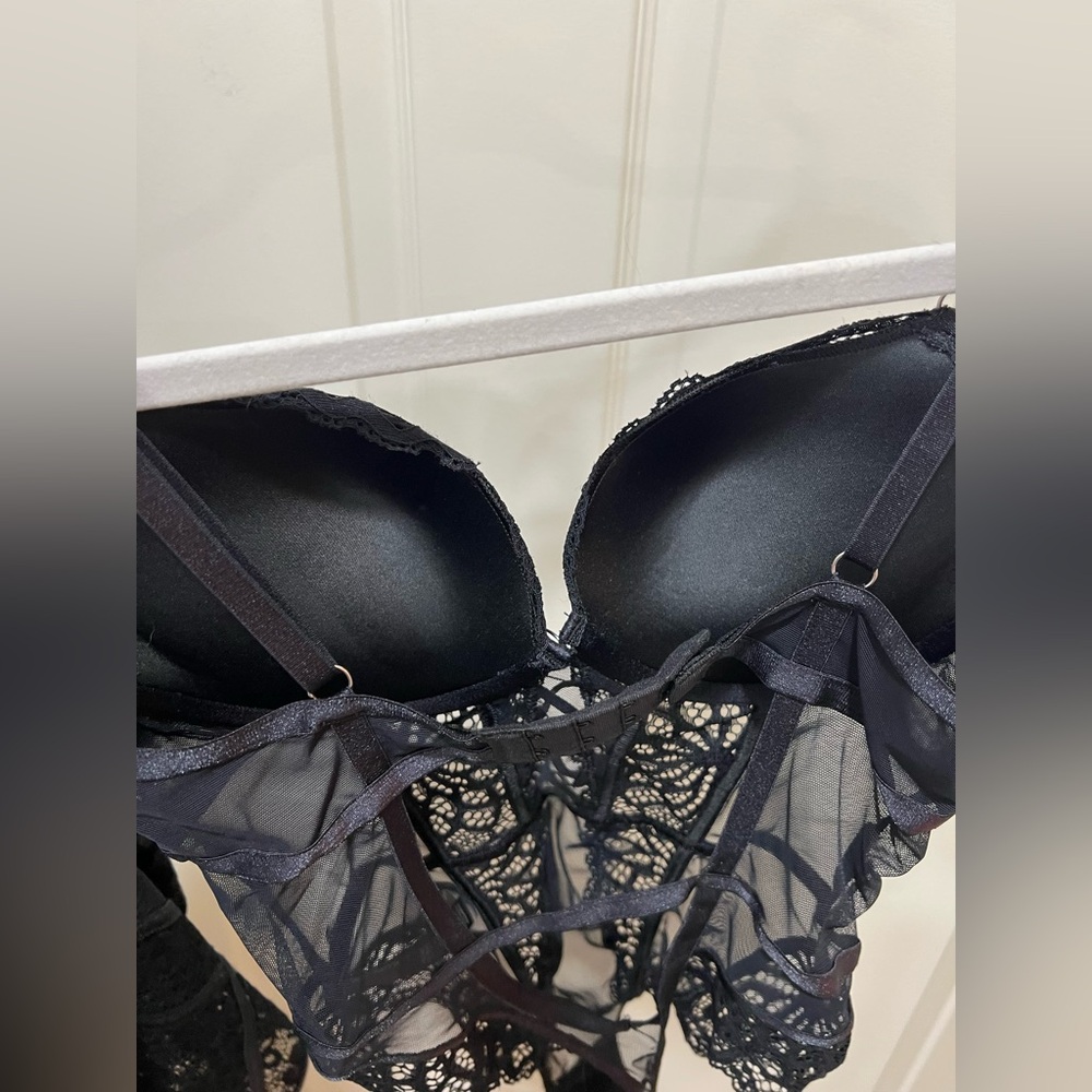 Lace Push-Up Teddy Bodysuit Lingerie NWOT - Picture 5 of 6